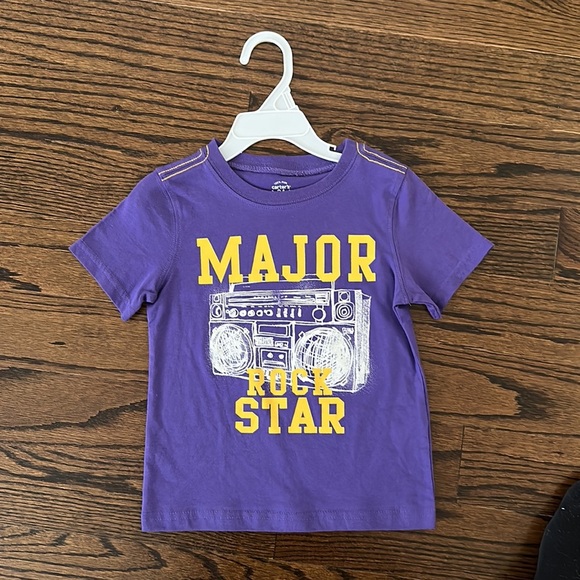 New Lot of 3 Carters T-shirts Size 24M - Picture 3 of 4